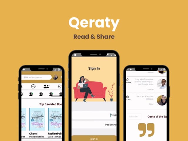 Qeraty - Mobile App